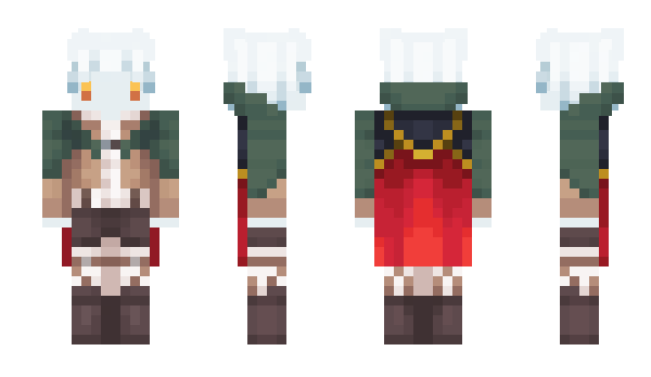 Minecraft skin nnwwbbzz
