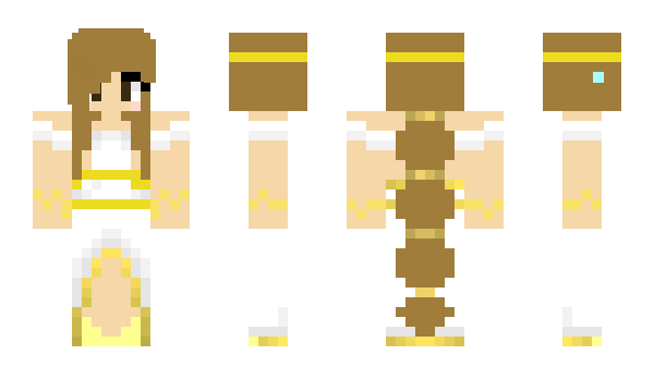 Minecraft skin Siomara