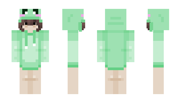 Minecraft skin Leafy01
