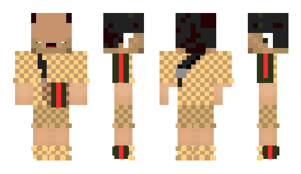 Minecraft skin Geiselnahme