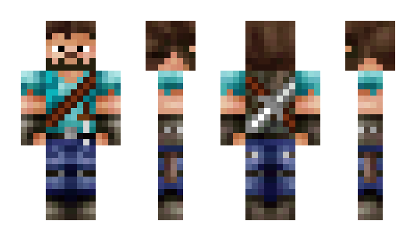 Minecraft skin qpo