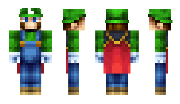 Minecraft skin DestrucTroll