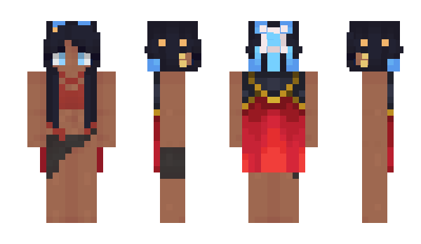 Minecraft skin Atiraya