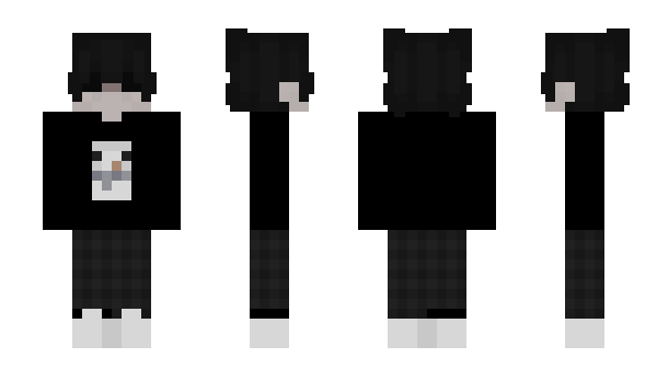 Minecraft skin whke