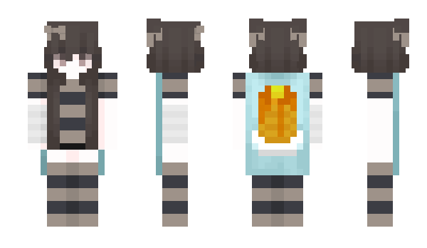 Minecraft скин по нику Myuioko