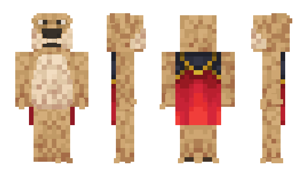 Minecraft skin Suohirvio