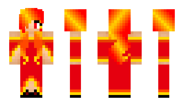 Minecraft skin Flame_of_An0r