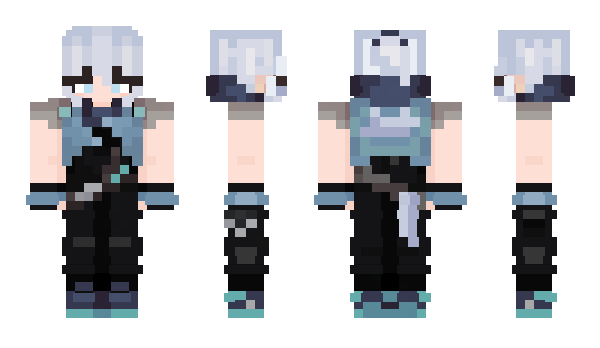 Minecraft skin bWoo