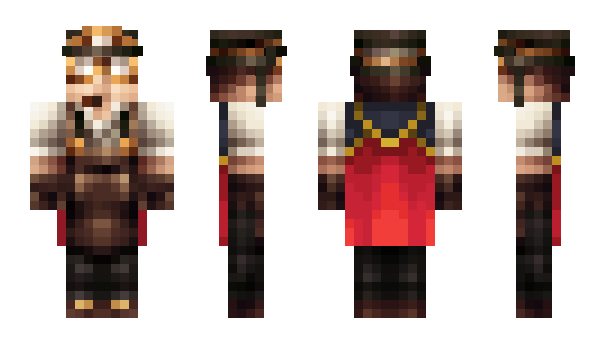 Minecraft skin Guan