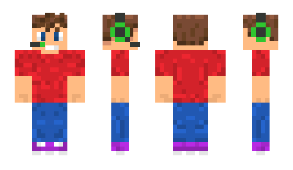 Minecraft skin RoBeHD