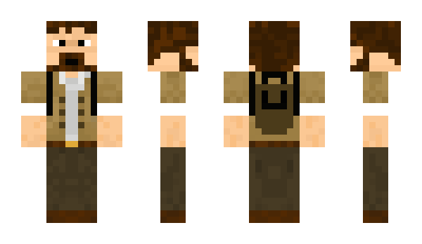Minecraft skin Rawit