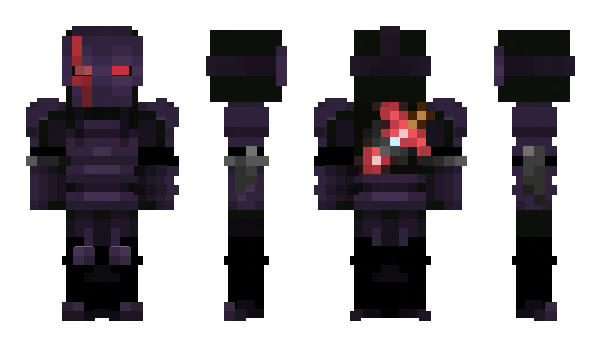 Minecraft skin Halcer