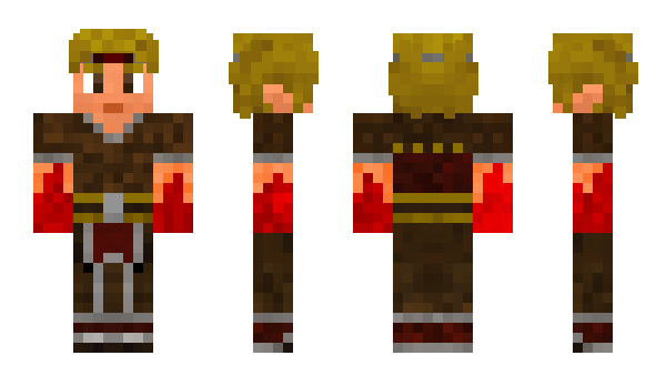 Minecraft skin AigleFire