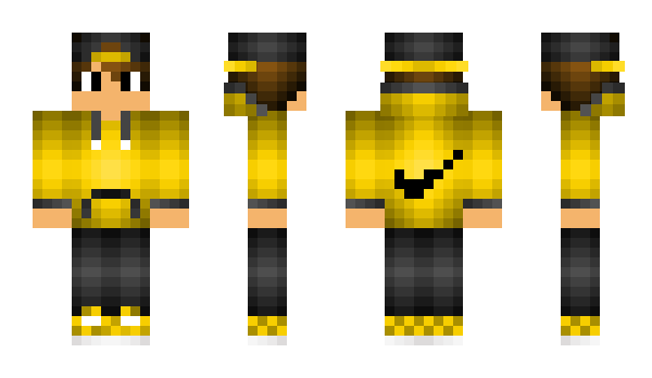 Minecraft skin topno