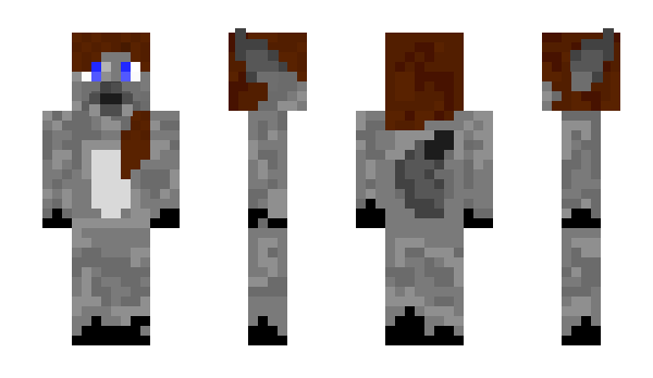 Minecraft skin F1uffy56