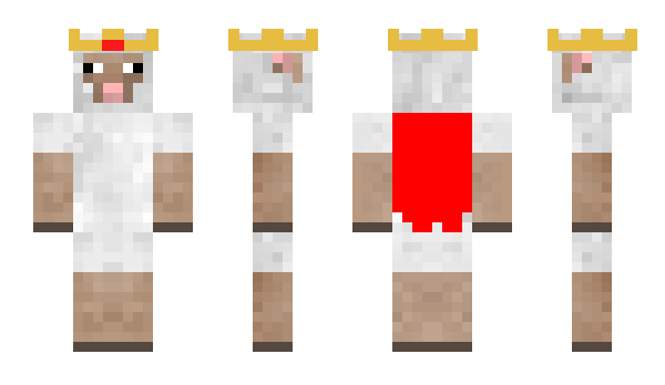 Minecraft скин по нику TheeGOAT