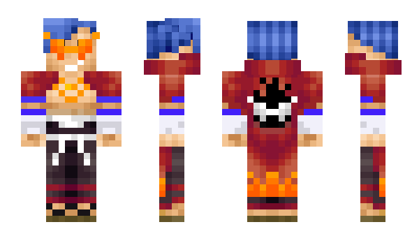 Minecraft skin mandrill100