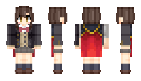 Minecraft скин по нику ika358sky