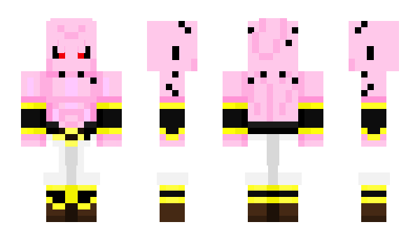 Minecraft skin CrashoutRoofis