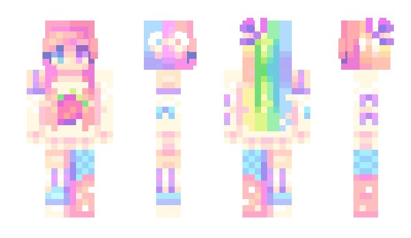 Minecraft скин по нику Clairechen