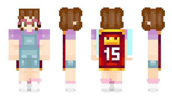 Minecraft skin Pinkyliv05