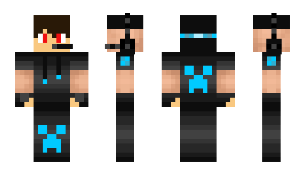 Minecraft skin Monster__