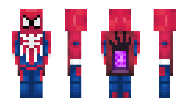 Minecraft скин по нику RealSpidirMan