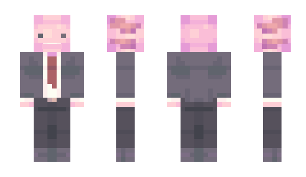 Minecraft скін по ніку Axolet