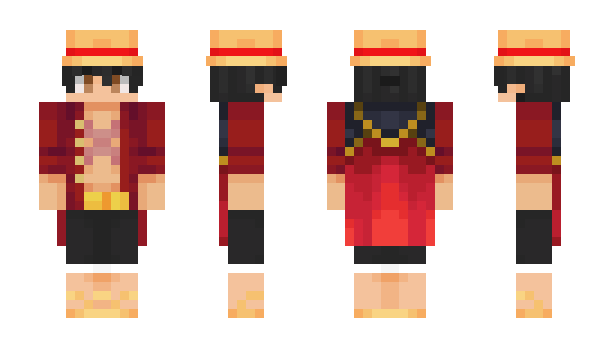 Minecraft skin strawhatadam