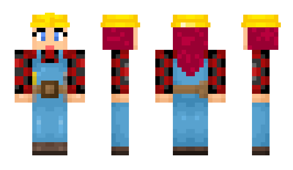 Minecraft skin Angelshauny