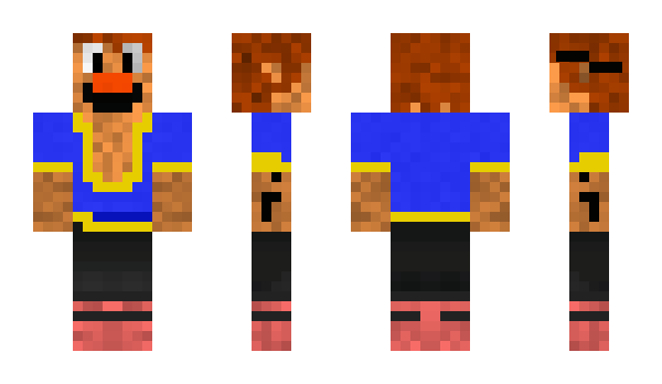 Minecraft skin BASterd