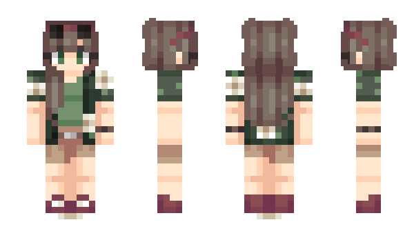 Minecraft skin kazuko1