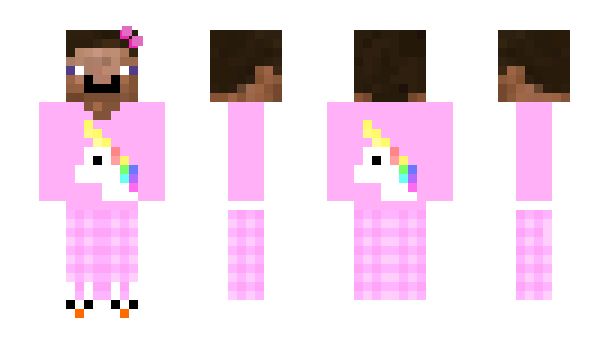 Minecraft skin shved