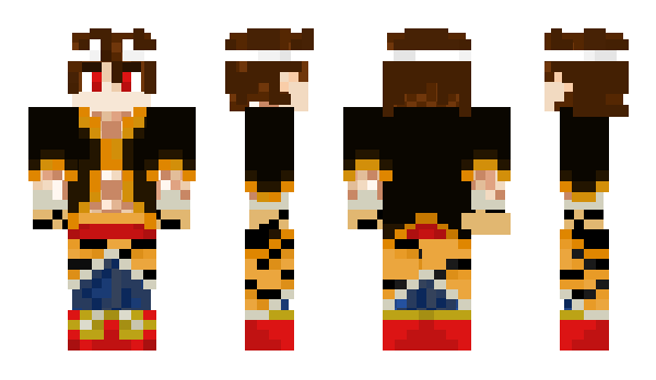 Minecraft skin MrBack