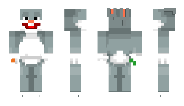 Minecraft skin Alexpressed