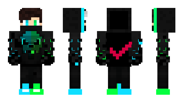 Minecraft skin ChiefGray