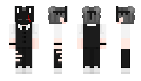 Minecraft скин по нику Hu3i