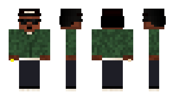 Minecraft skin DinheiroDeRap