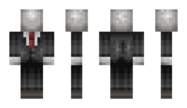 Minecraft skin Nether_Skeleton