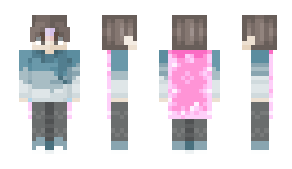 Minecraft skin iiBlue_Law