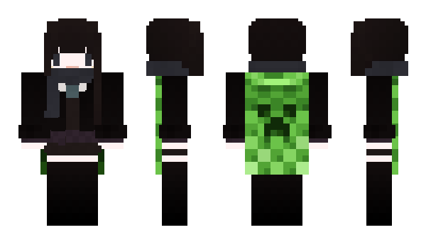 Minecraft skin Night_cats