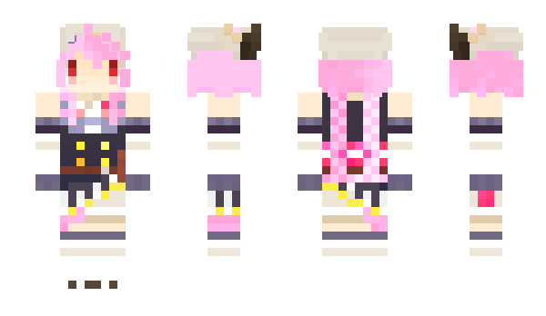 Minecraft skin annasky