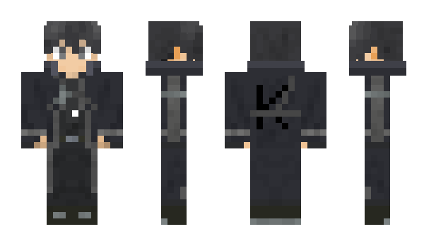 Minecraft скін по ніку DarkSeraX