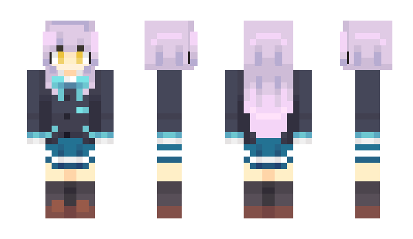 Minecraft skin Hitomi