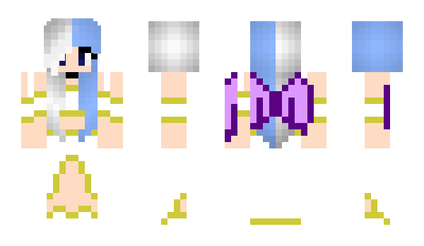 Minecraft skin letixiiaablu