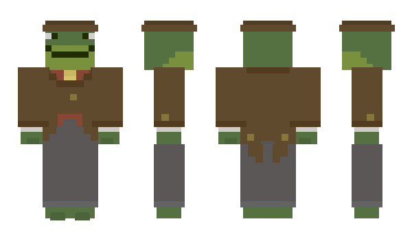 Minecraft skin BlauweTrui