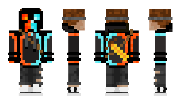 Minecraft skin Firelight848