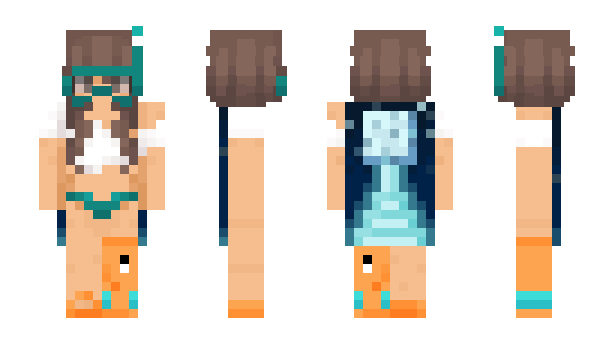 Minecraft skin Mau489