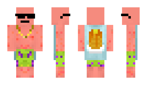 Minecraft skin Princha