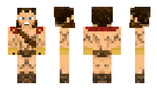 Minecraft skin Spartacus03